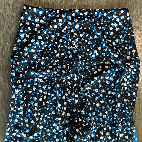 Beyond Yoga Droplets Midi Leggings Black Blue S - Picture 6 of 11